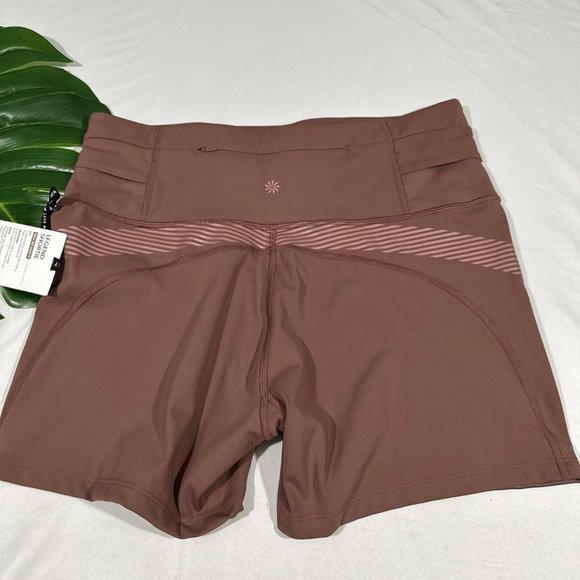 NWT $69 Athleta‎ x Allyson Felix [ 1X ] Legend Shortie Shorts Hearth Rose - Picture 8 of 15